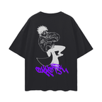 T-shirt Streetwear Graffiti Compagnon Maudit Noir