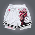 Short unisexe streetwear Demon Slayer