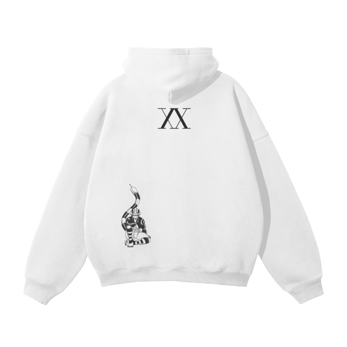 King of Chimera Ants Streetwear Hoodie White