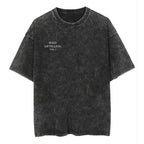 T-shirt unisexe délavé Igris le commandant imprimé