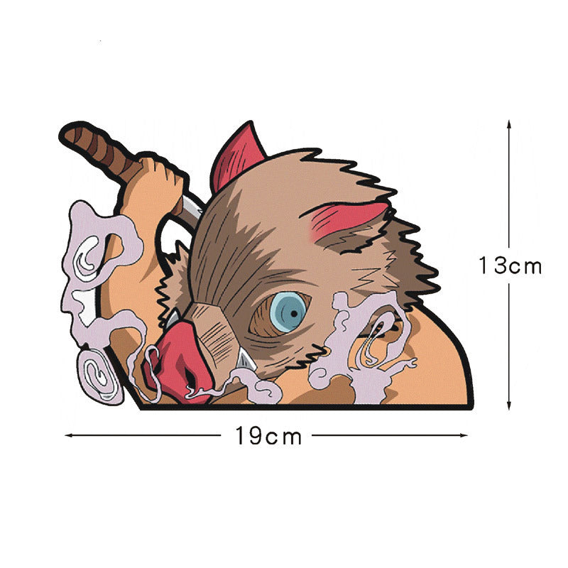 Demon Slayer Anime Car Stickers  Anime Car Stickers