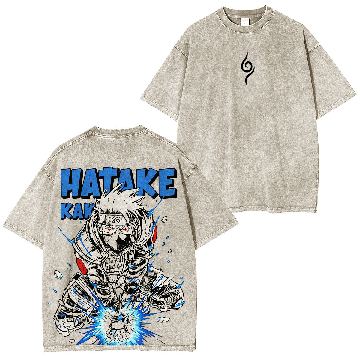 Naruto :Kakashi Hatake Vintage washed T-shirt/Crewneck/Hoodie