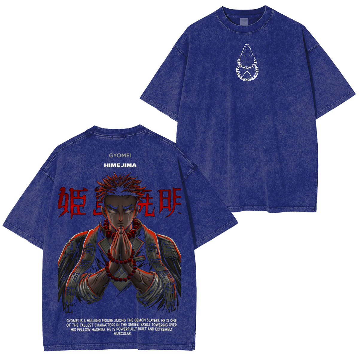 Demon Slayer Vintage Washed T-shirt/Crewneck/Hoodie