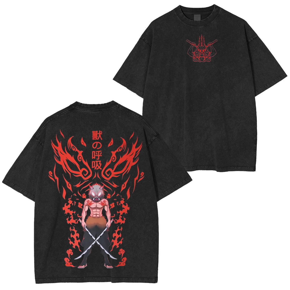 Demon Slayer Vintage Washed T-shirt/Crewneck/Hoodie
