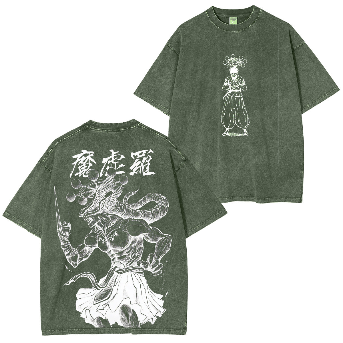 Jujutsu Kaisen :Mahoraga Vintage washed T-shirt/Crewneck/Hoodie