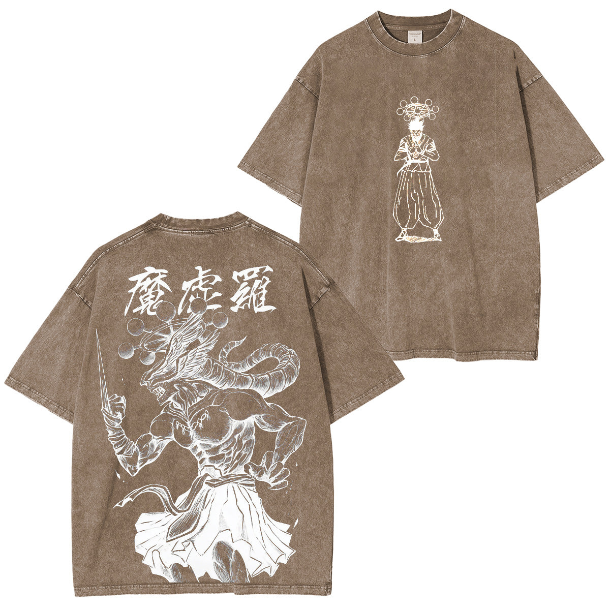 Jujutsu Kaisen :Mahoraga Vintage washed T-shirt/Crewneck/Hoodie