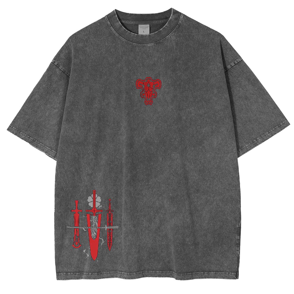 Camiseta extragrande Asta Black Clover