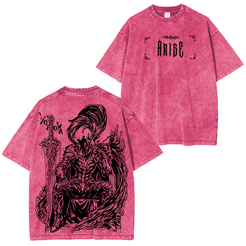 Solo Leveling Vintage washed T-shirt/Crewneck/Hoodie
