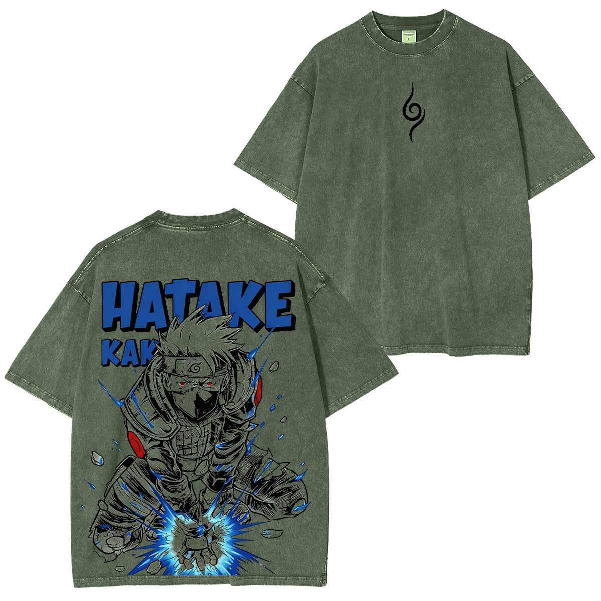 Naruto :Kakashi Hatake Vintage washed T-shirt/Crewneck/Hoodie