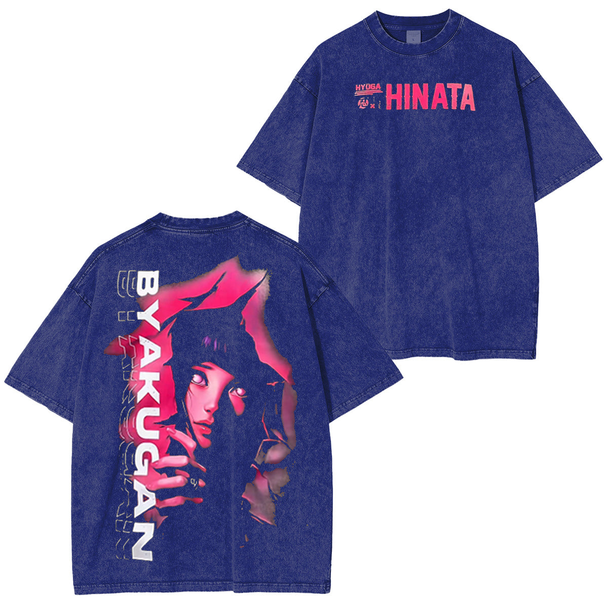 Hinata Hyuga Naruto Washed T-shirt/Crewneck/Hoodie