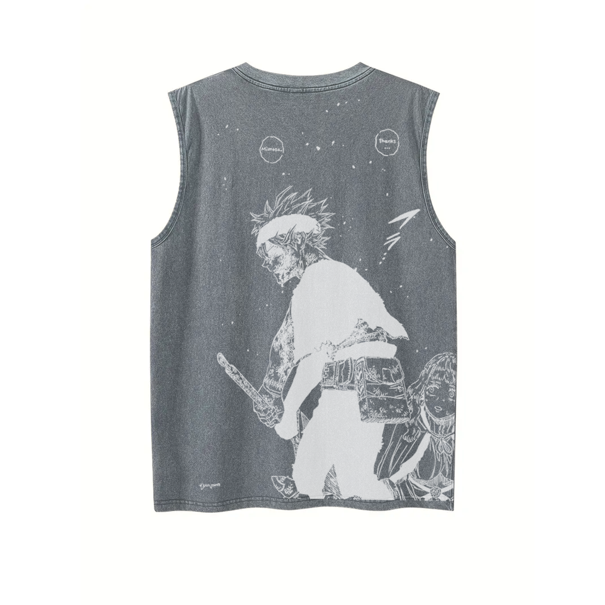 Camiseta sin mangas de anime Black Clover