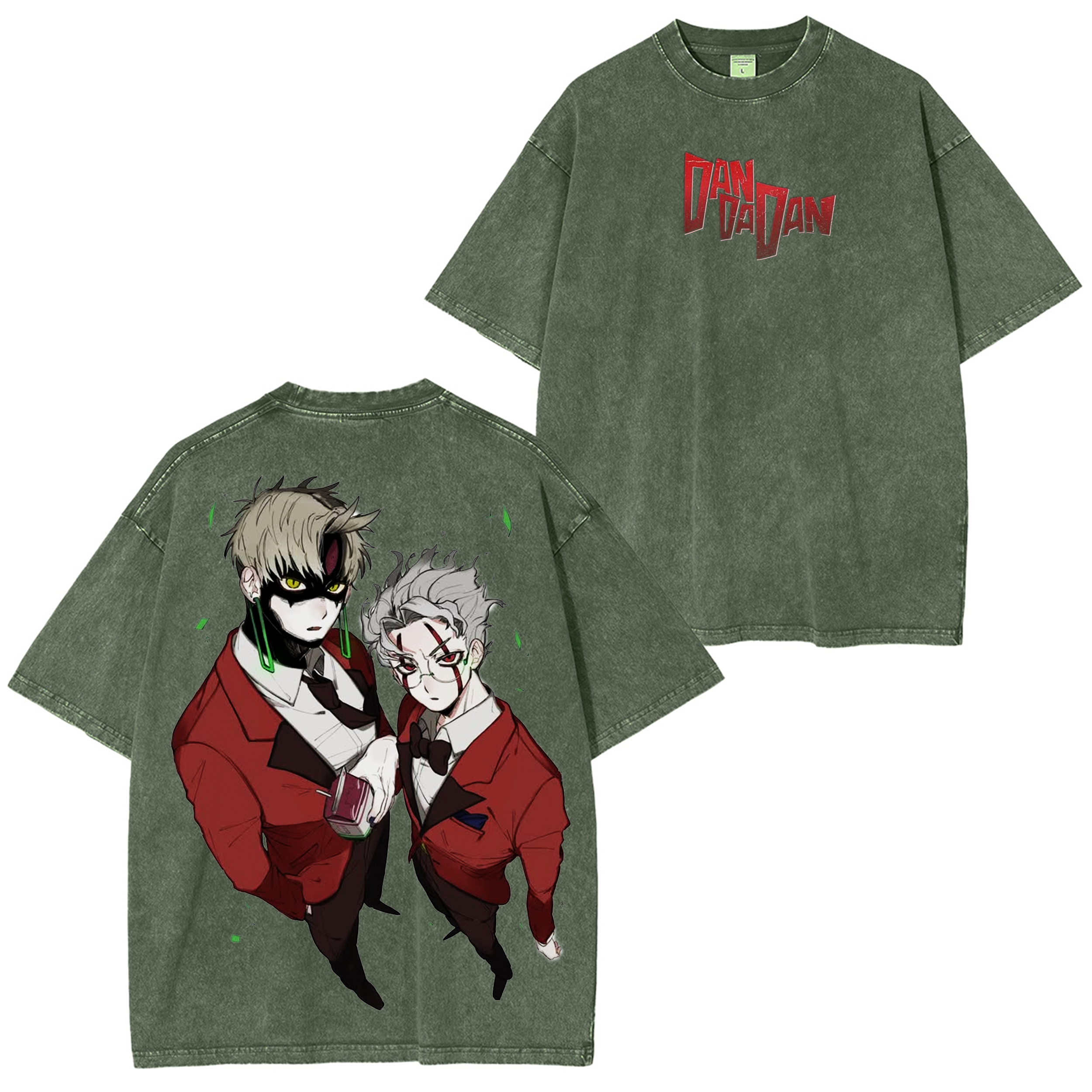 Camiseta Lavada Unisex Dandadan
