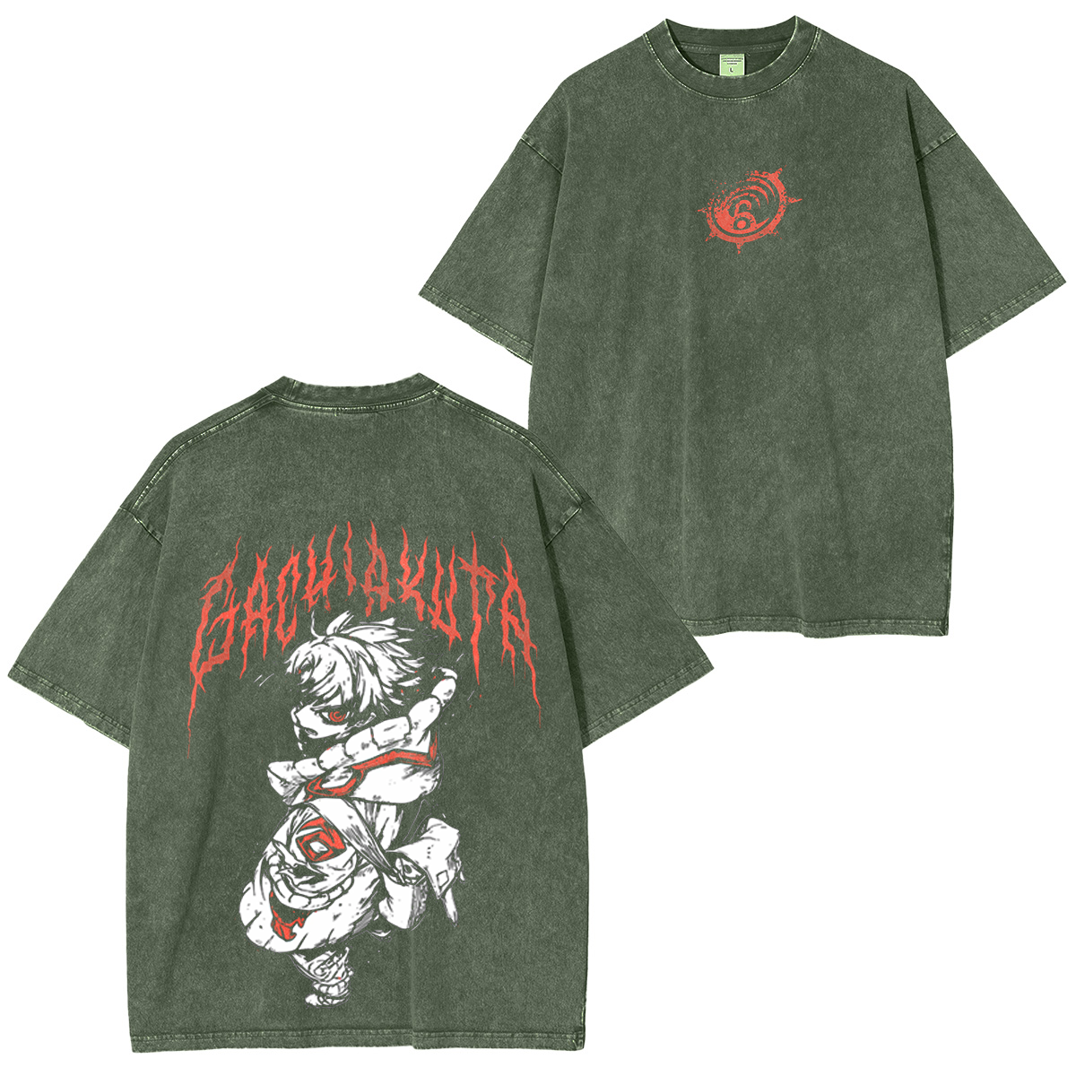 Camiseta/Sudadera/Sudadera con capucha Gachiakuta Vintage Washed