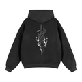 Sudadera con cremallera lavada Kasaka's Venom Fang Streetwear - Solo Leveling