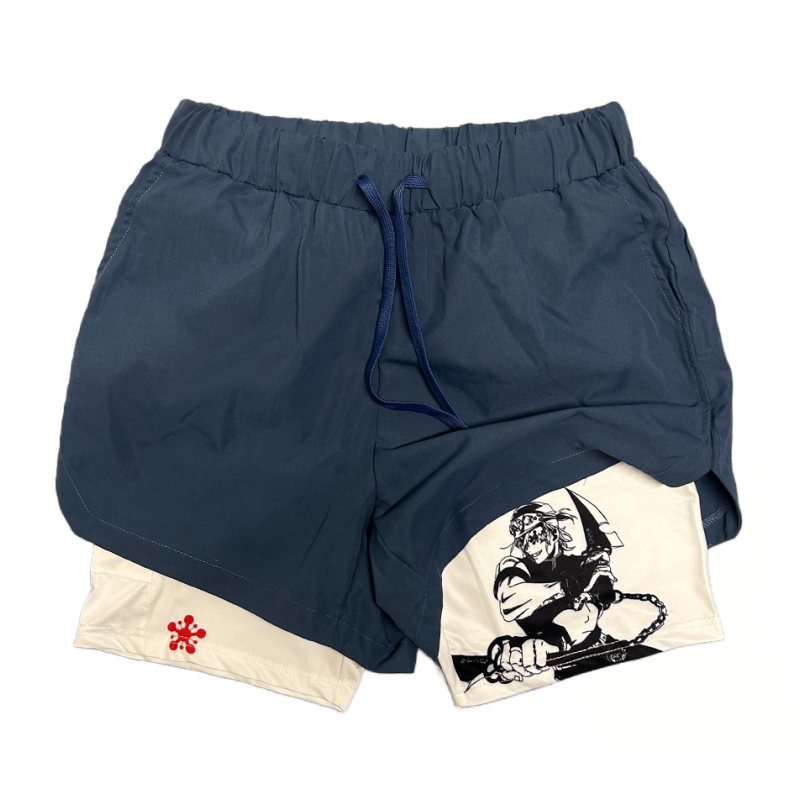 Flashy Performance Shorts - Demon Slayer