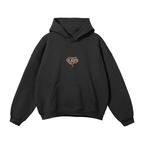 Flame Rogue Y2K Streetwear Hoodie Black
