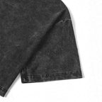 Akaza vs Koyuki Washed Oversized Tee ¨C Demon Slayer Vintage Heavy Cotton Anime T-Shirt