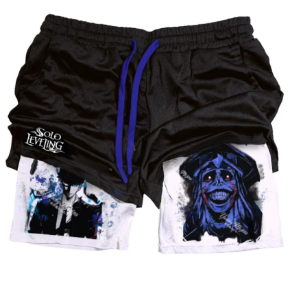 Solo Leveling "Anime" Gym Shorts