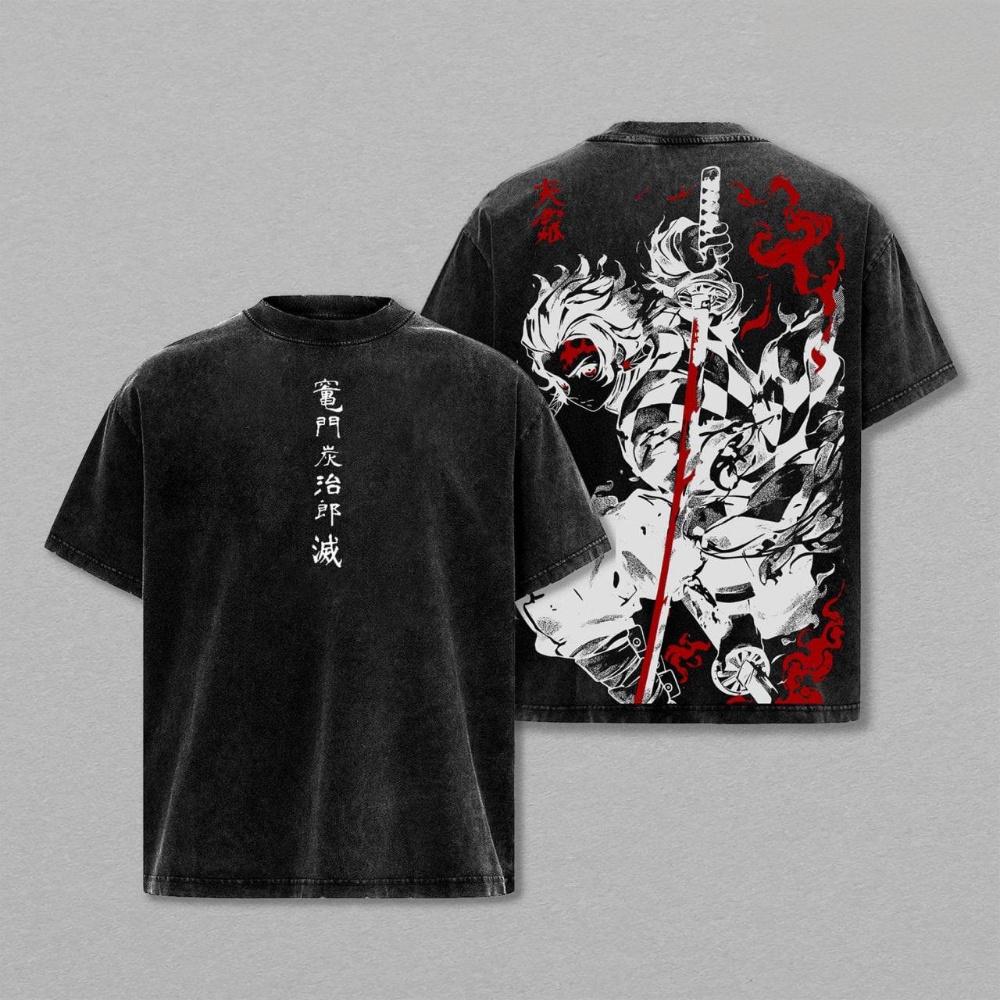 Demon Slayer Tanjiro Vintage T-shirt/Crewneck/Hoodie