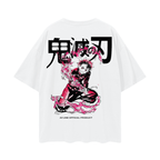 Camiseta blanca "Child of Brightness" de estilo urbano