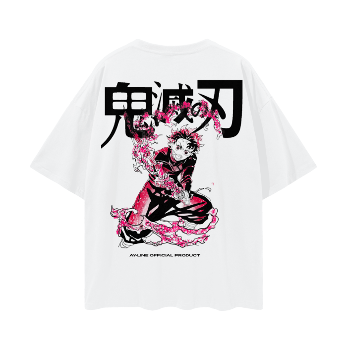 Camiseta blanca "Child of Brightness" de estilo urbano