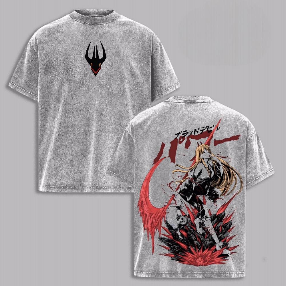 Camiseta/Sudadera/Sudadera con capucha vintage del arco de Reze de Chainsaw Man