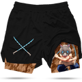 Inosuke Printed Men's Fitness Shorts