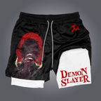 Short unisexe streetwear Demon Slayer