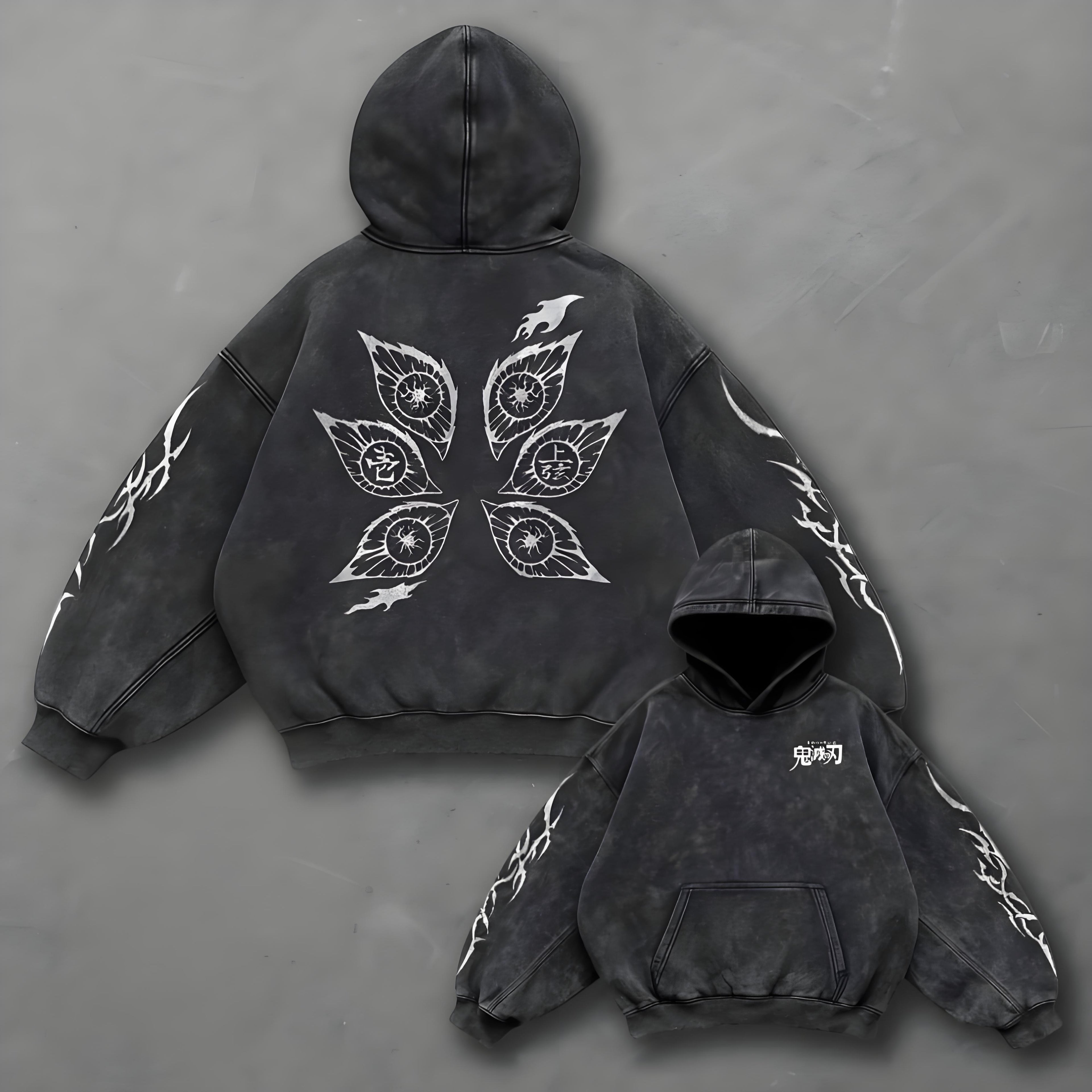 Demon Slayer: Upper Moon Demons Anime Hoodie
