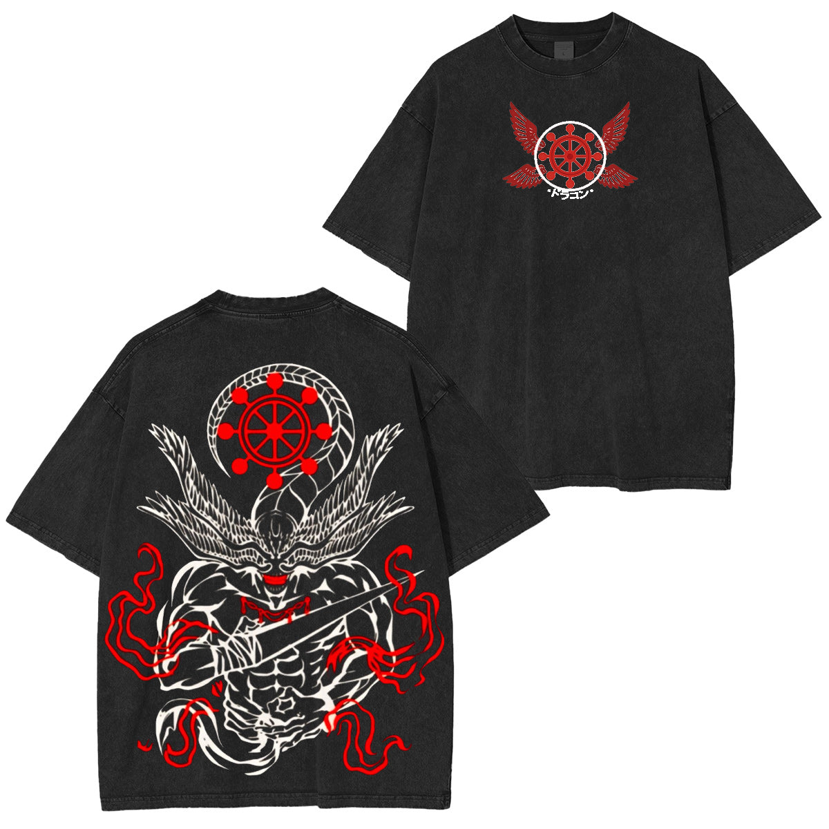 Jujutsu Kaisen :Makora Vintage washed T-shirt/Crewneck/Hoodie