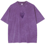 T-shirt unisexe délavé L'Attaque des Titans