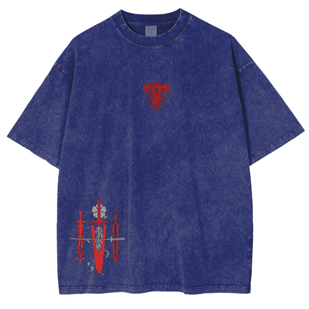 Camiseta extragrande Asta Black Clover