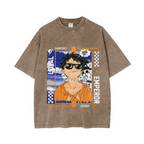 T-shirt/Col ras du cou/Sweat à capuche oversize Luffy