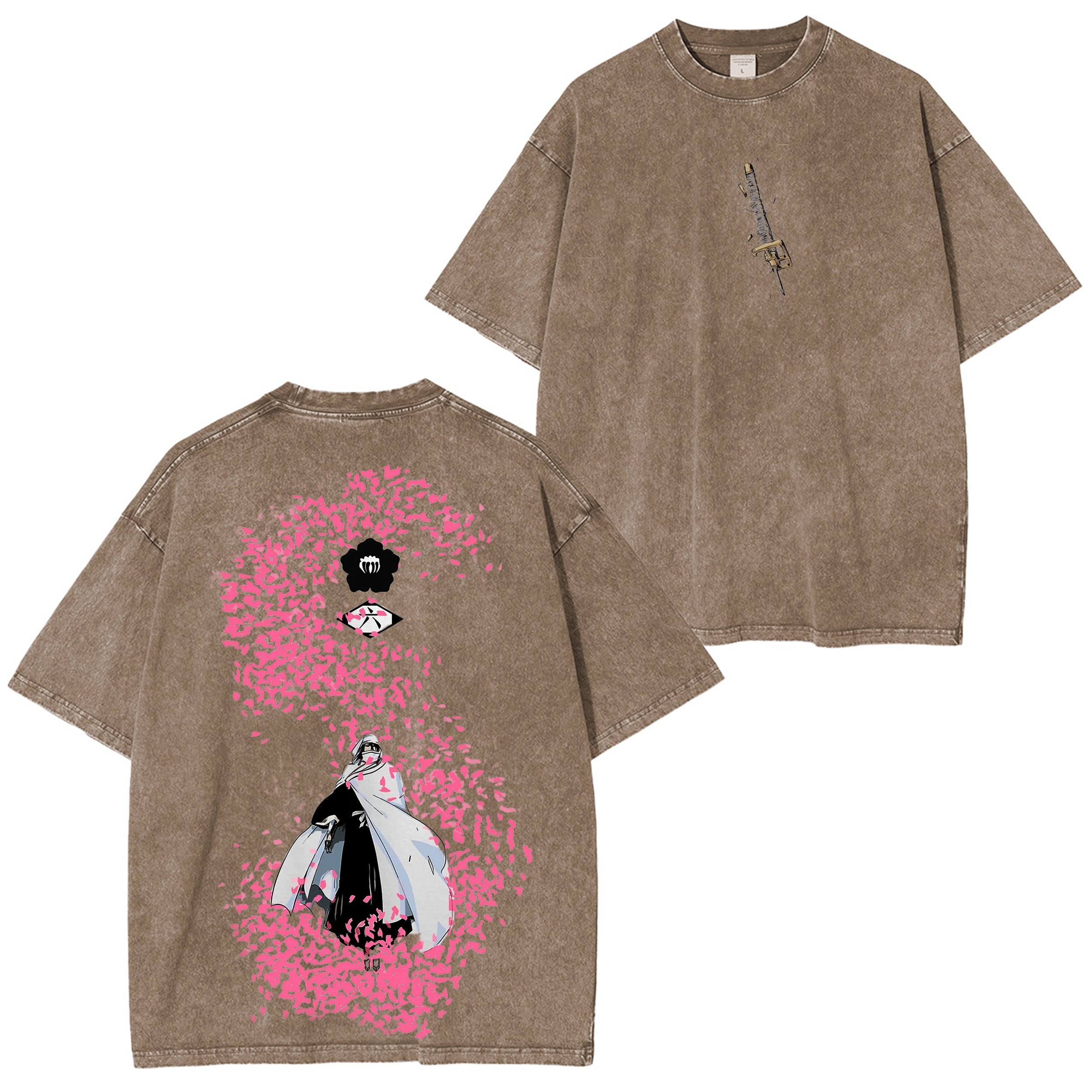 Camiseta vintage de Byakuya Kuchiki