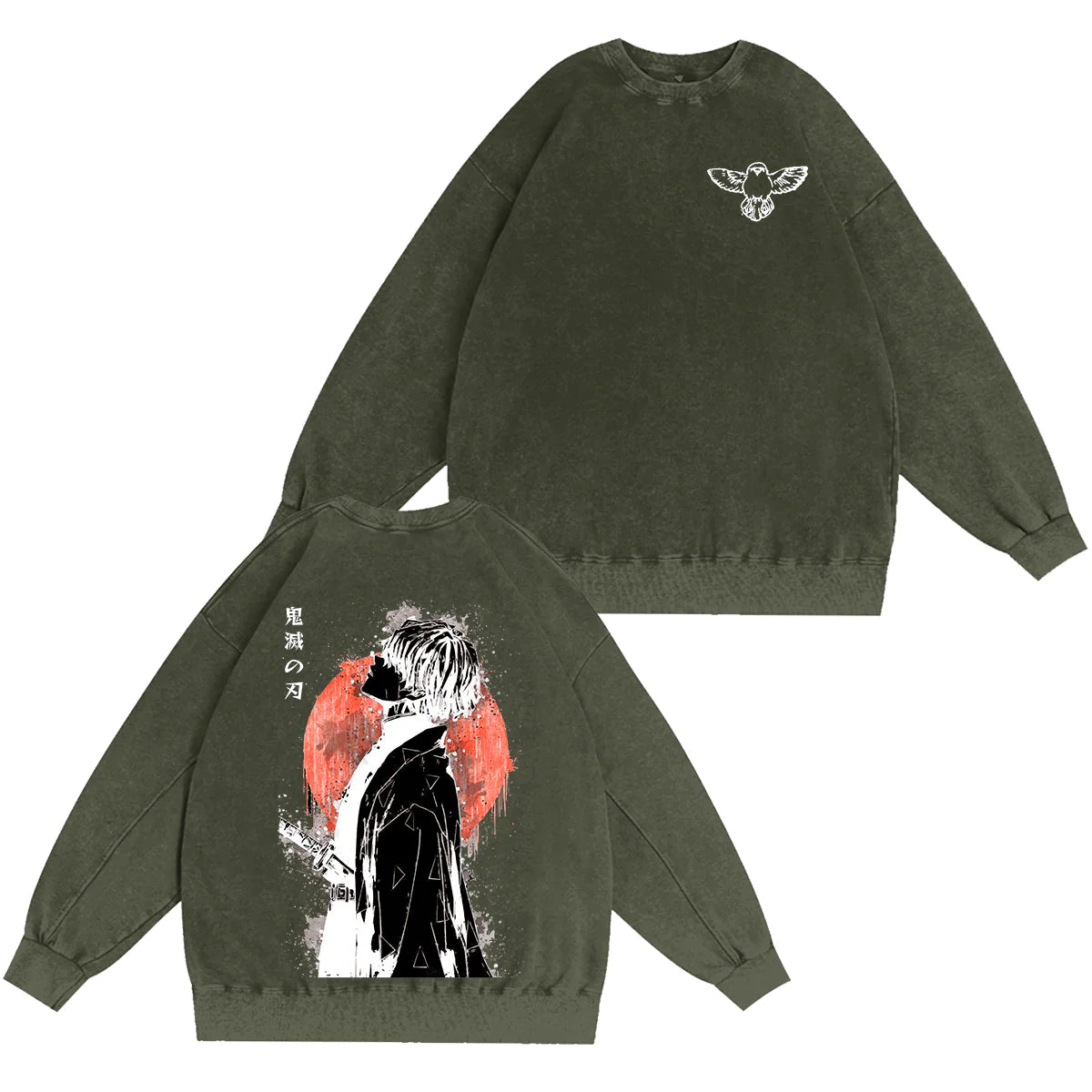 Zenitsu ,Demon Slayer Anime Unisex Washed T-Shirt