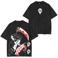 T-shirt/pull/sweat à capuche vintage délavé Soul Eater
