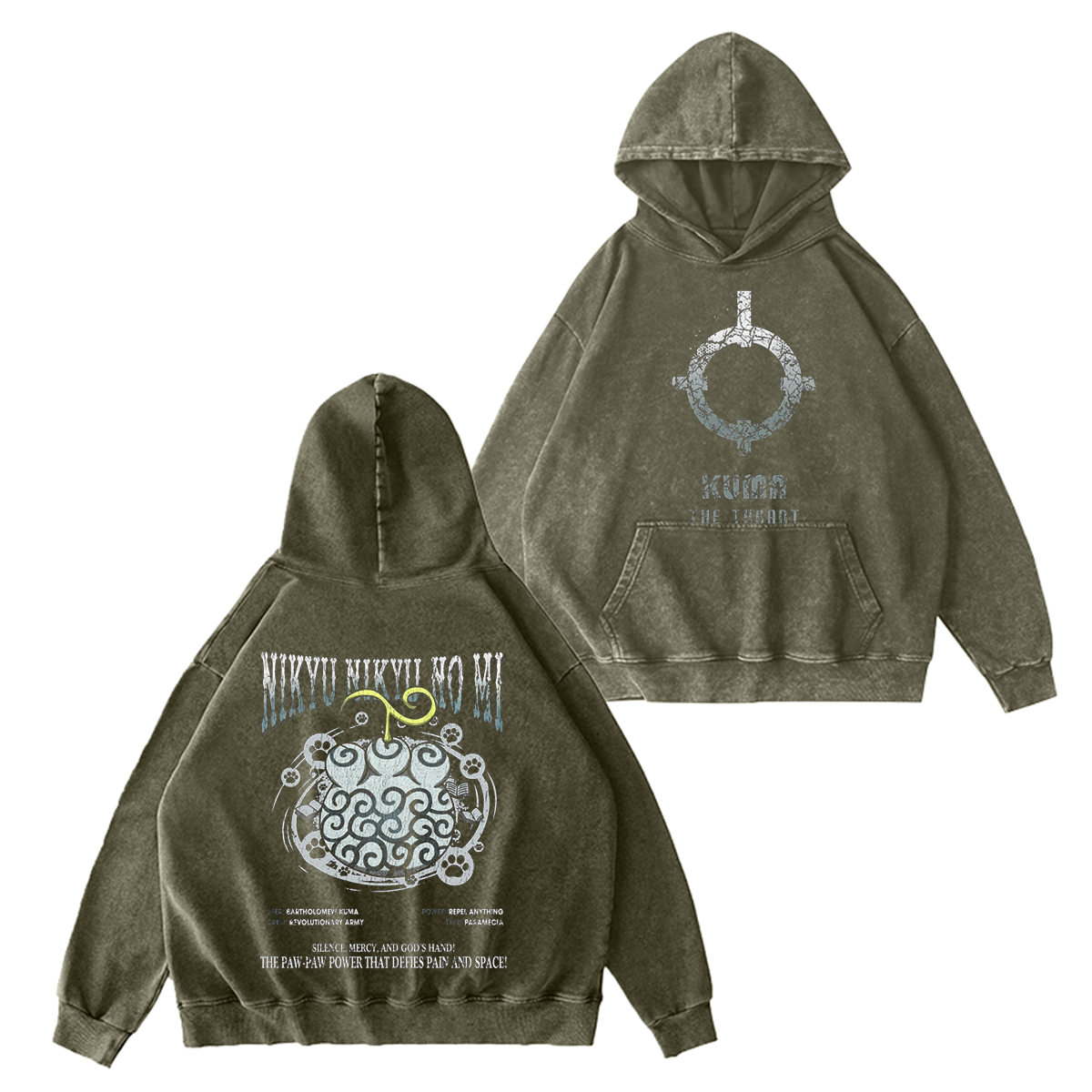 One Piece Vintage Washed T-shirt/Crewneck/Hoodie