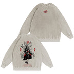 Saitama Fubuki onepunchmanseason3 Vintage Washed T-shirt/Crewneck