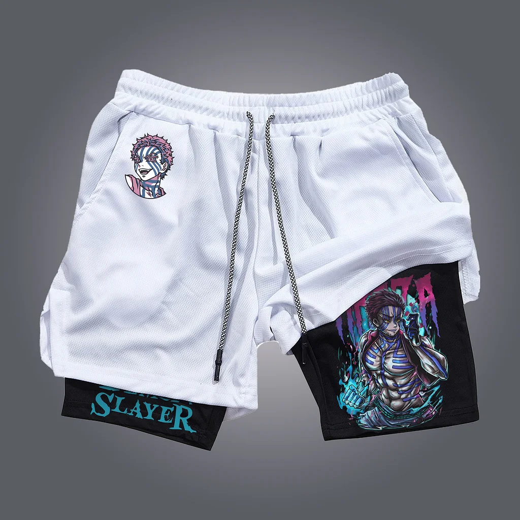 Pantalones cortos unisex de Demon Slayer estilo urbano