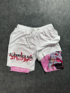 Shorts de sport imprimés Neon Genesis Evangelion