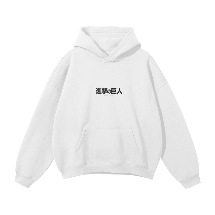 Le sweat à capuche Rumbling Streetwear blanc