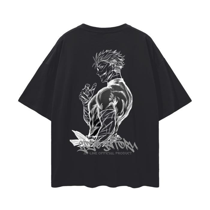 Camisa "The Honored One" de Streetwear Negra