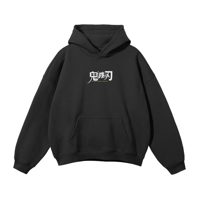 Mighty Stone Streetwear Hoodie Black