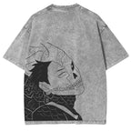 Kaiju No. 8 Camiseta Anime con Lavado Ácido