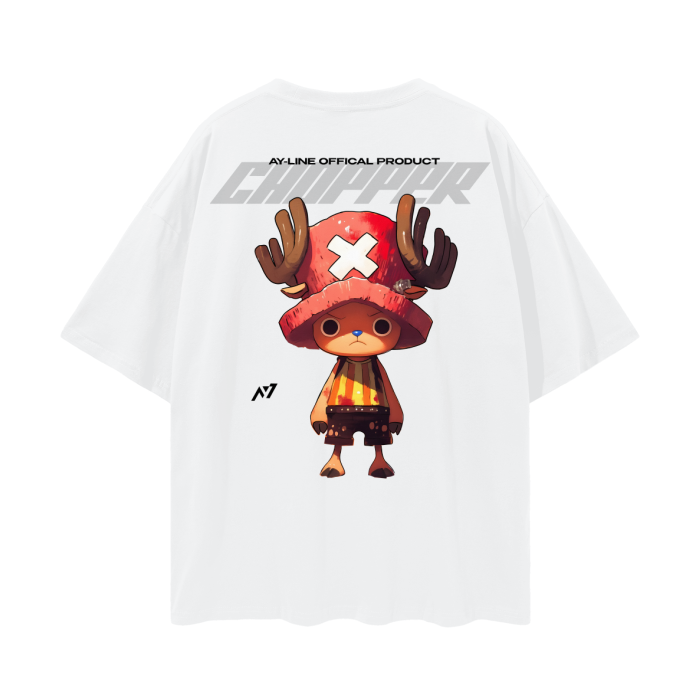 T-shirt urbain blanc Renne Résolu (Problème de l'an 2000)