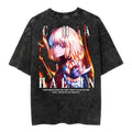 Solo Leveling Cha Hae In Printed Unisex Washed T-Shirt