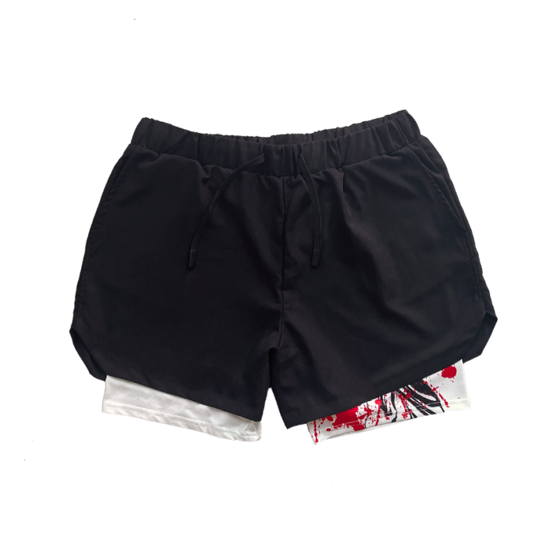 Pantalones cortos de alto rendimiento Demon Back - Baki