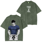 T-shirt/Sweat-shirt/Hoodie Toji Fushiguro délavé