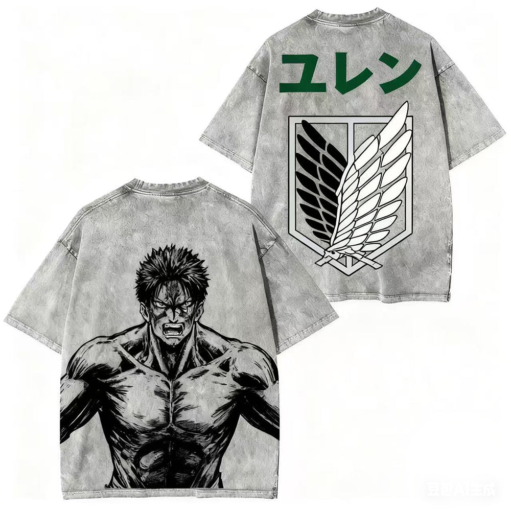T-shirt vintage L'Attaque des Titans