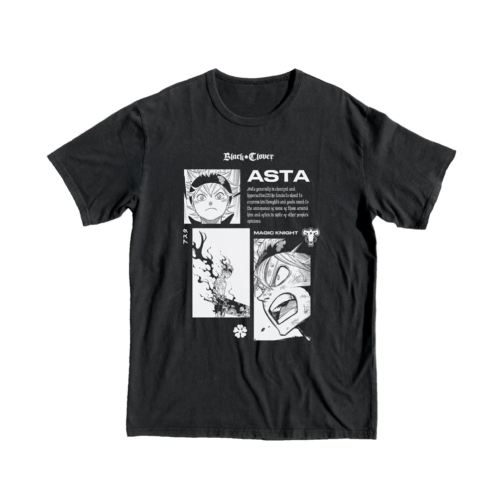 T-shirt Black Clover Asta (Asuta)